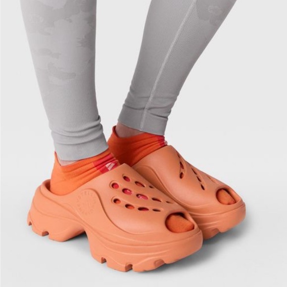 Adidas by Stella McCartney Shoes - Stella McCartney x Wmns Clog 'Hazy Orange'
